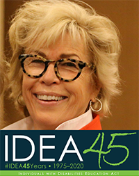 Individuals with Disabilities Act 45 Years Jane West, Ph. D.
